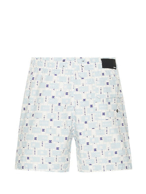 Amiri Interweave Swim Shorts in White