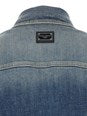 Dolce e gabbana Blue Jacket with Distressed Effect in Denim Man