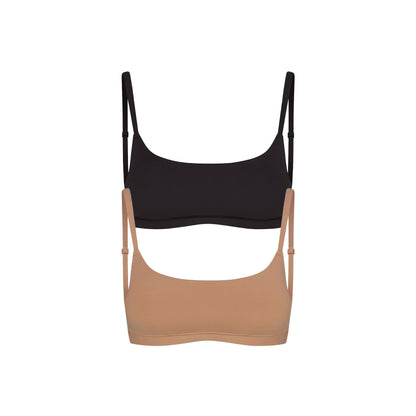 Fits Everybody Scoop Bralette 2-pack