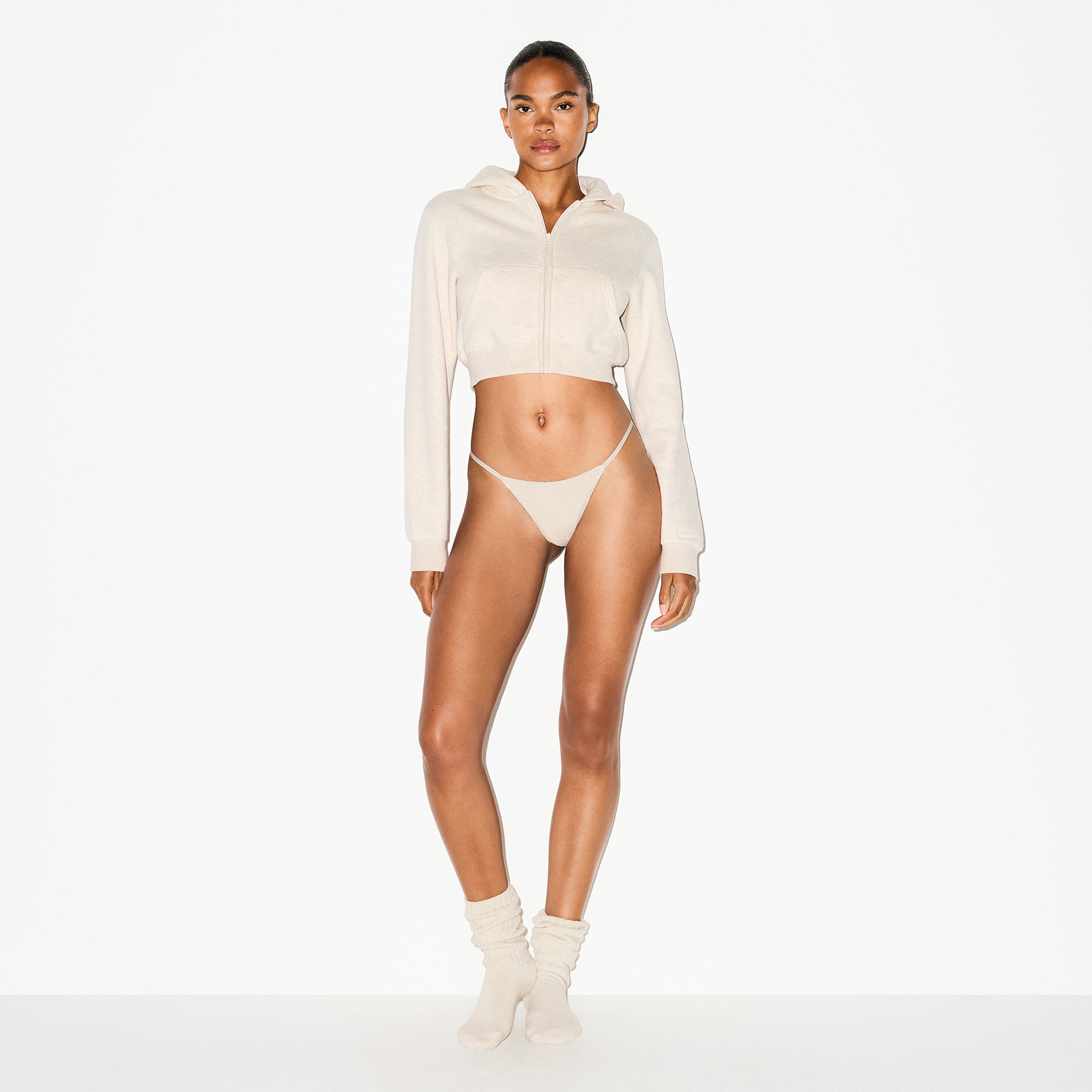 Lightweight Cotton String Thong