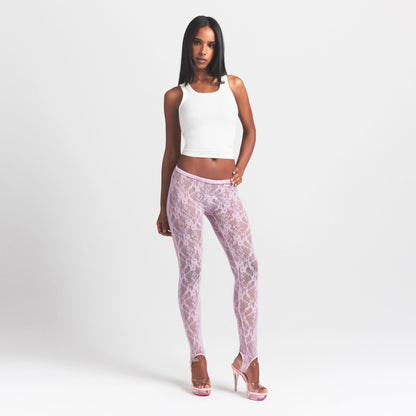 Stretch Lace Stirrup Legging