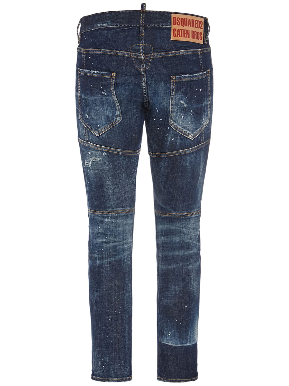 Dsquared2 Tidy Biker fit cotton denim jeans