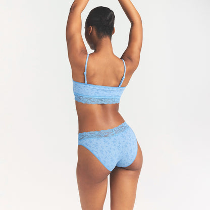 Lightweight Cotton Wide Lace Brief