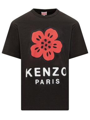 Kenzo Boke Flower 2.0 Printed T-Shirt in Black