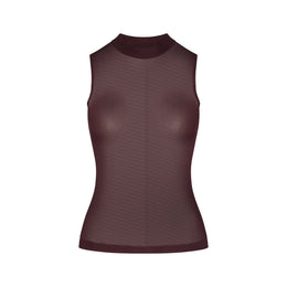 Slinky Knit Mock Neck Tank