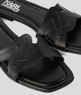 Brio signature cut-out sandals