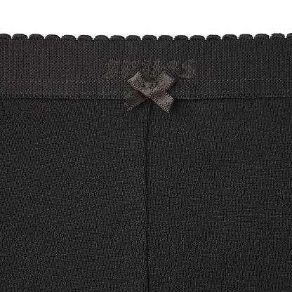 Logo Pointelle Micro Skort