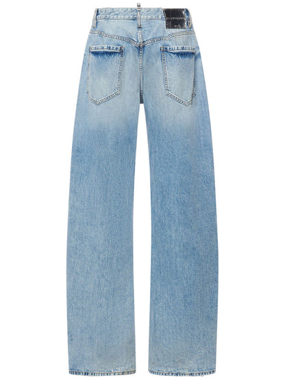 Dsquared2 Dsquared2 Big fit cotton denim jeans - Size: 34 Jeans | Shop From The Mirage