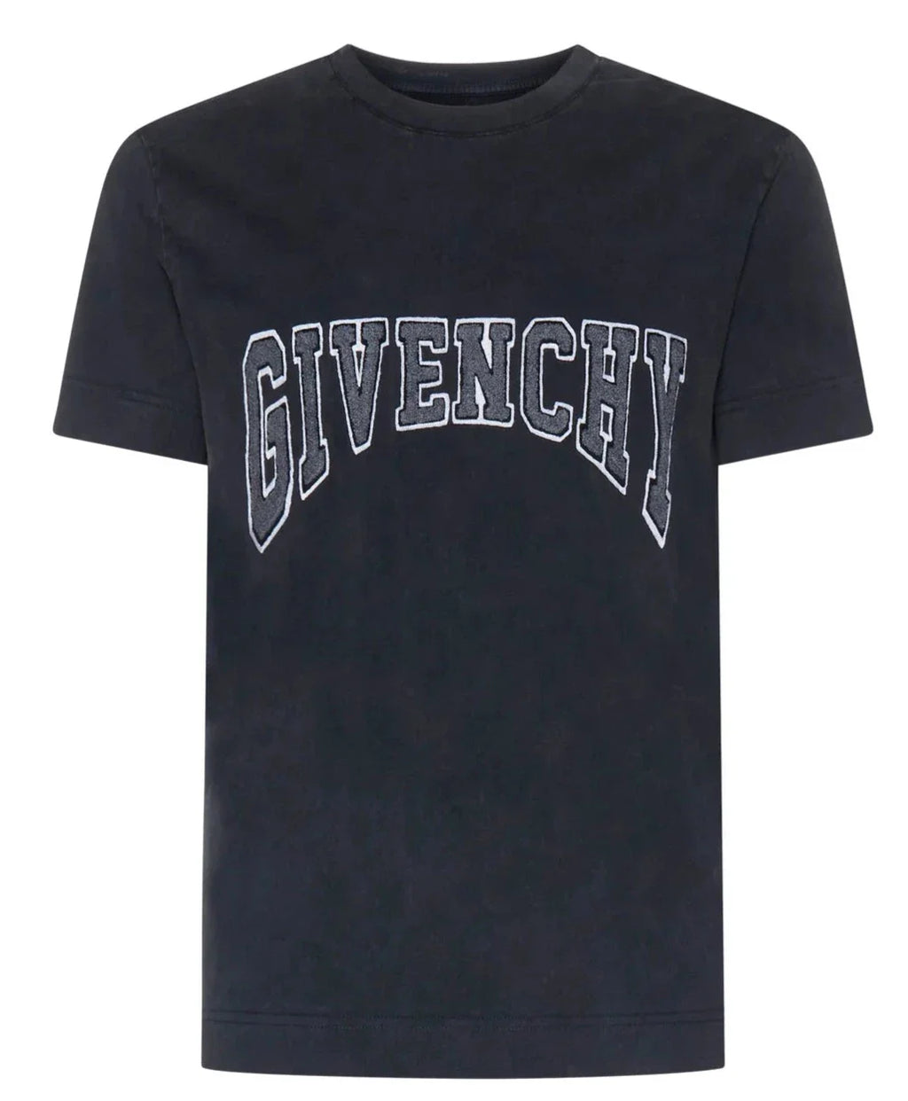 Givenchy Embroidered Logo  Patch T-Shirt in  Black