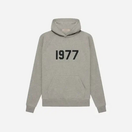FEAR OF GOD ESSENTIALS 1977 DARKOATMEAL HOODIE