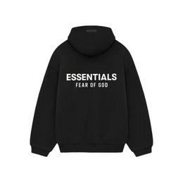 Fear of God Essentials Fleece Hoodie (FW24)Black