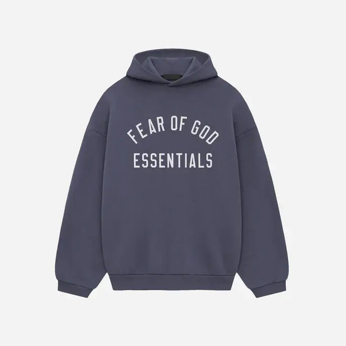 Fear of God Essentials Fleece Hoodie Marine