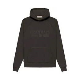 Fear of God Essentials Hoodie Off Black