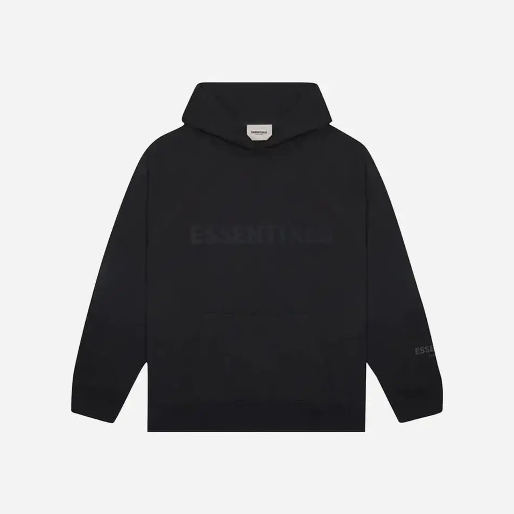FEAR OF GOD ESSENTIALS HOODIE SS20 - BLACK