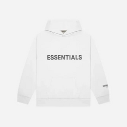 FEAR OF GOD ESSENTIALS HOODIE SS20 - WHITE