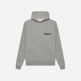 FEAR OF GOD ESSENTIALS HOODIE SS22 - DARK OATMEAL