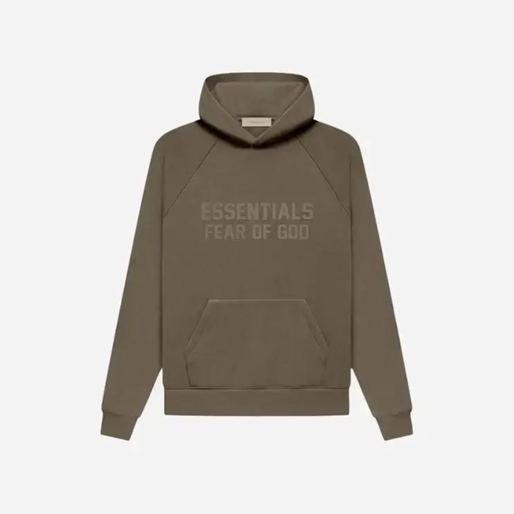FEAR OF GOD ESSENTIALS HOODIE WOOD