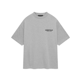 Fear of God Essentials Jersey Crewneck T-Shirt Light Heather Grey