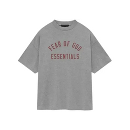 Fear of God Essentials Jersey Crewneck Tee Dark Heather