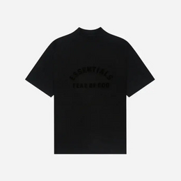 FEAR OF GOD ESSENTIALS JET BLACK TEE