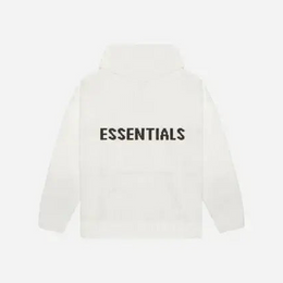 FEAR OF GOD ESSENTIALS KNIT HOODIE (FW20) LIGHT HEATHER OATMEAL