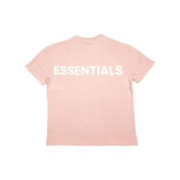 Fear of God Essentials Pink 3M Logo Boxy T-shirt Blush