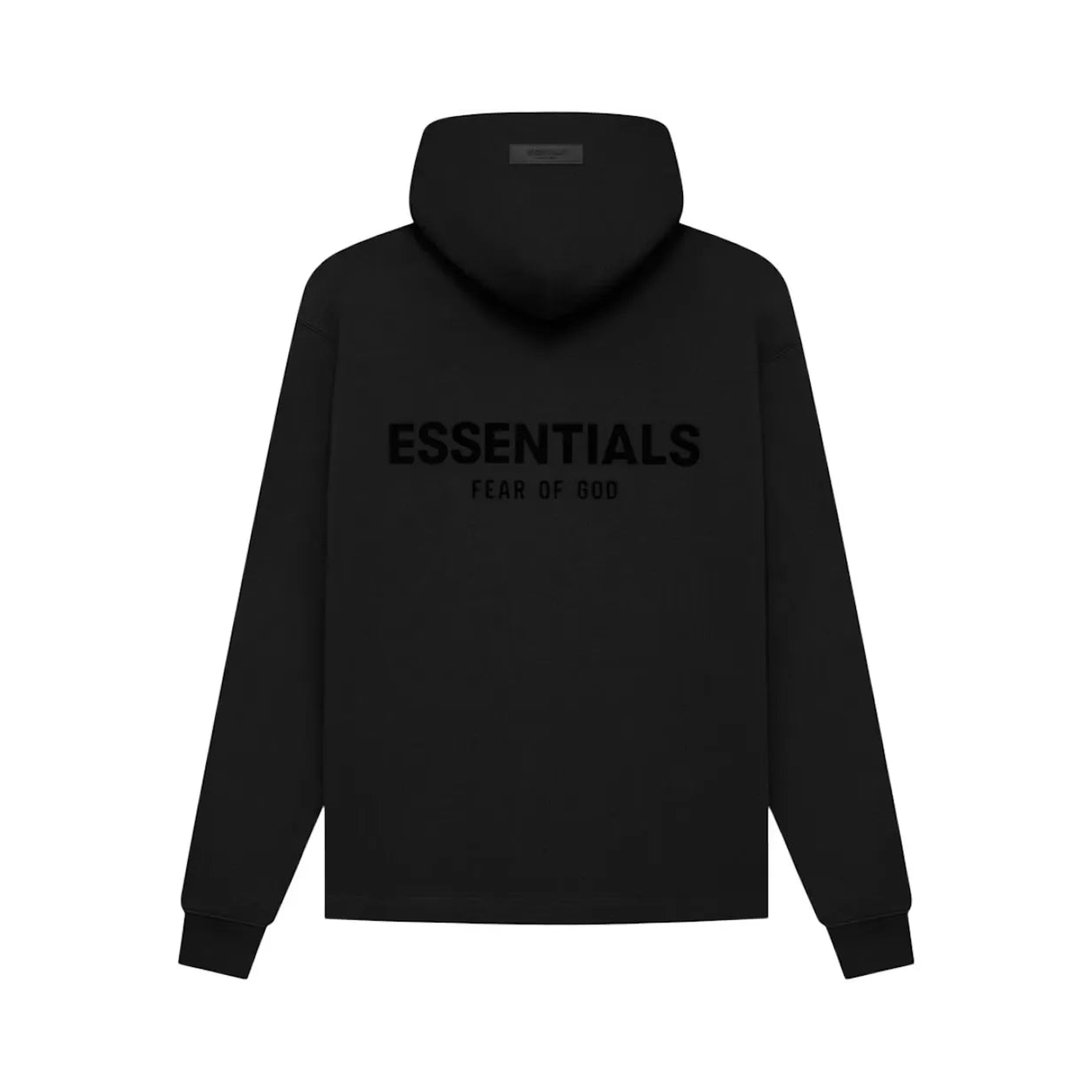 Fear of God Essentials Pull-Over Hoodie (SS21) Black/Stretch Limo