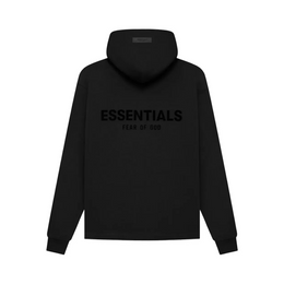 Fear of God Essentials Pull-Over Hoodie (SS21) Black/Stretch Limo