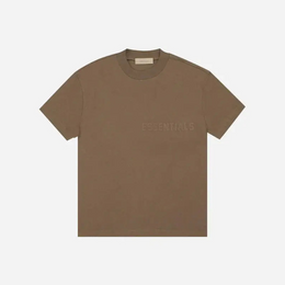 FEAR OF GOD ESSENTIALS T-SHIRT WOOD
