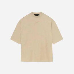FEAR OF GOD ESSENTIALS TEE GOLD HEATHER