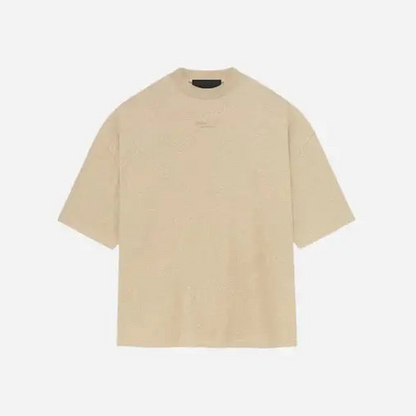 FEAR OF GOD ESSENTIALS TEE GOLD HEATHER