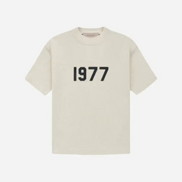 FEAR OF GOD ESSENTIALS WOMEN'S 1977 T-SHIRT WHEAT