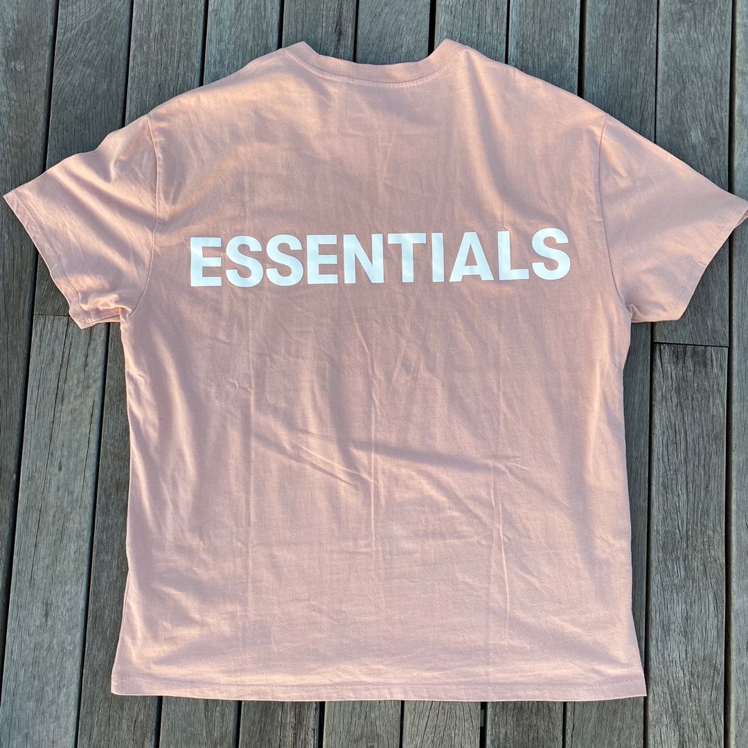 Essentials Tee SS19 - 3M Reflective Blush