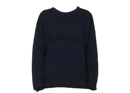 Fear of God Essentials Knit Sweater 'Dark Navy'