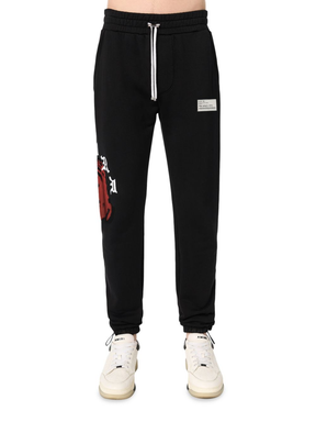 Amiri Wes Lang Solar Kings Joggers in Black