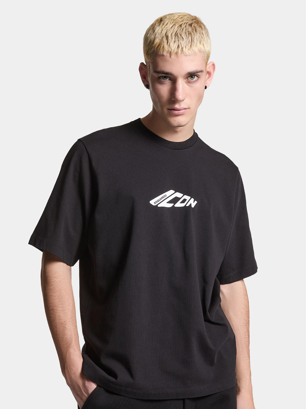 Dsquared2 Icon New Generation Loose Fit T-Shirt in Black