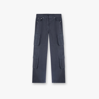 Fender Wide Leg Cotton Cargo Trousers