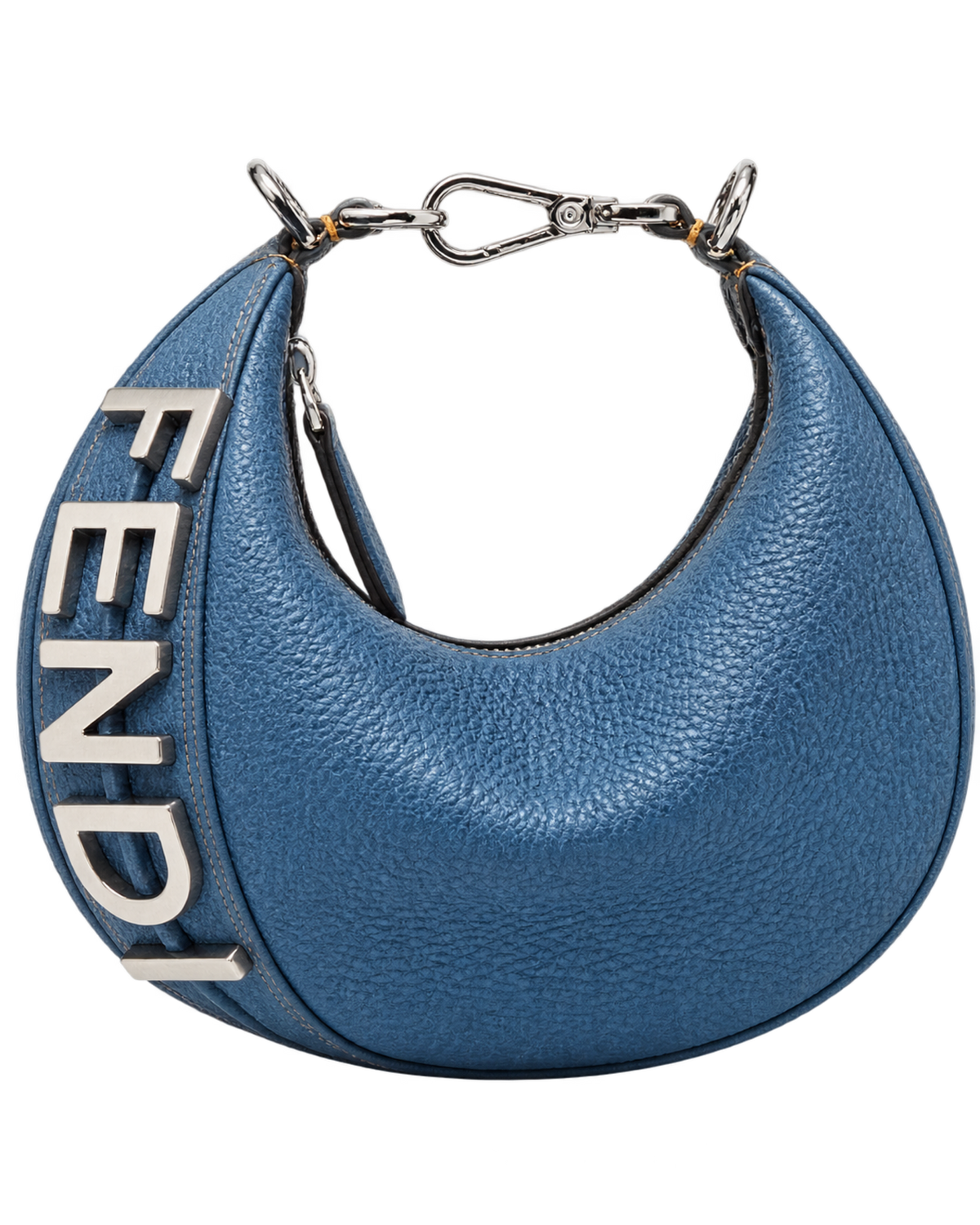 Fendi Blue Fendigraphy Mini Cross Body Bag