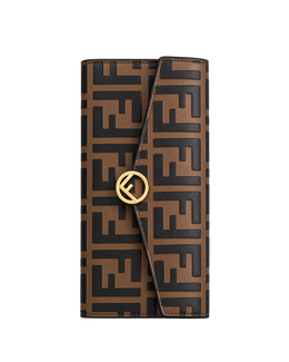 Fendi Brown leather wallet