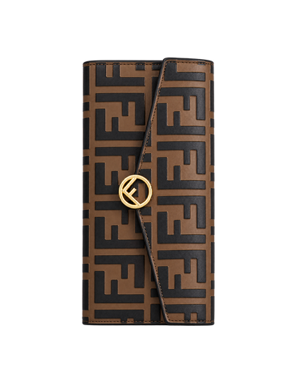 Fendi Brown leather wallet