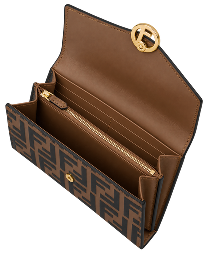 Fendi Brown leather wallet