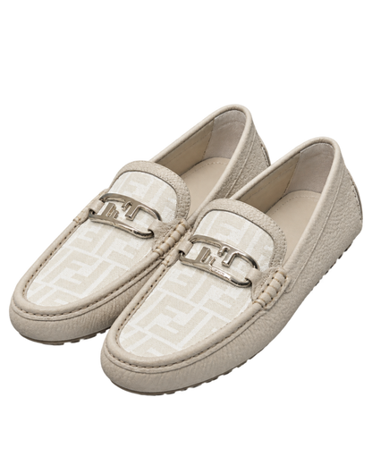 FENDI FF Logo Loafers