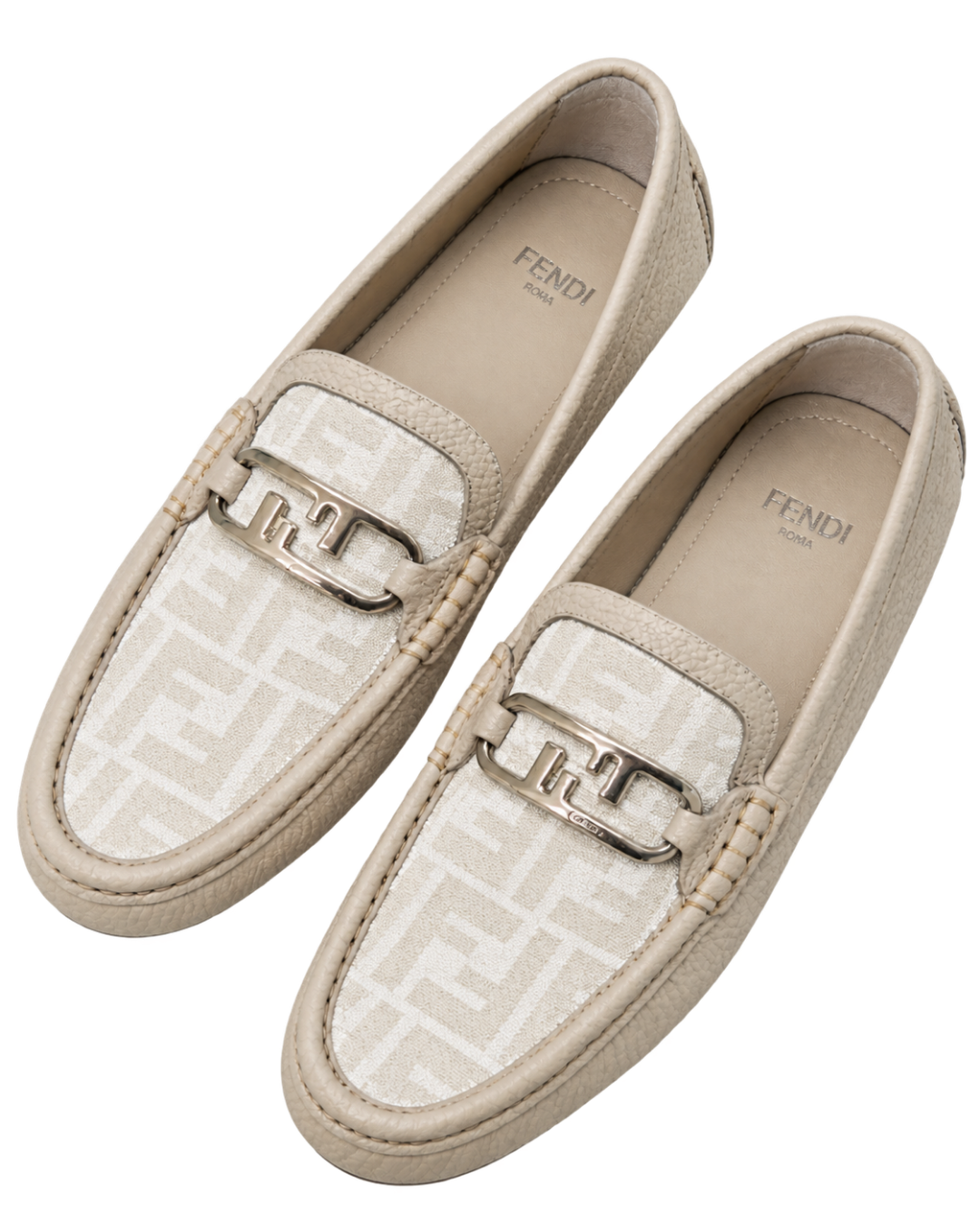FENDI FF Logo Loafers