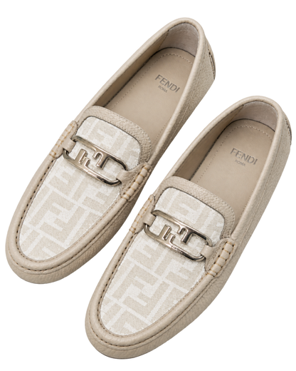 FENDI FF Logo Loafers
