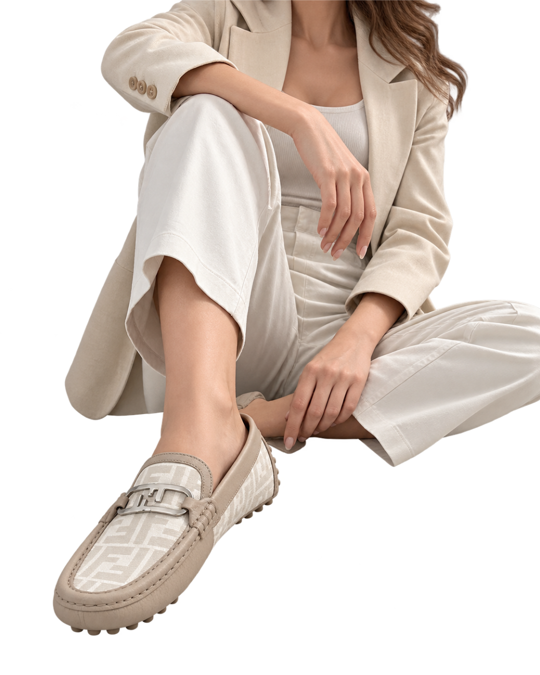 Fendi Leather Loafer
