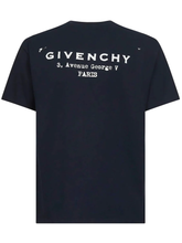 Givenchy Stamp Print T-Shirt in Navy