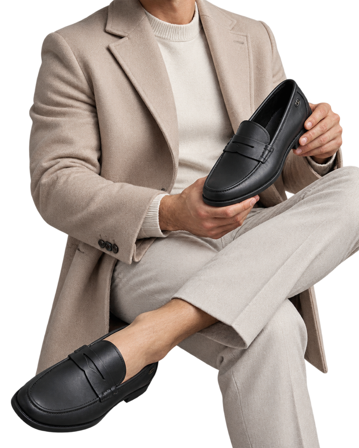 Ferragamo Athen Gancini Leather Penny Loafers