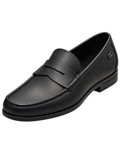 Ferragamo Athen Gancini Leather Penny Loafers
