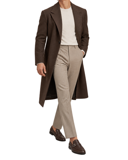 Ferragamo  brown leather formal loafers