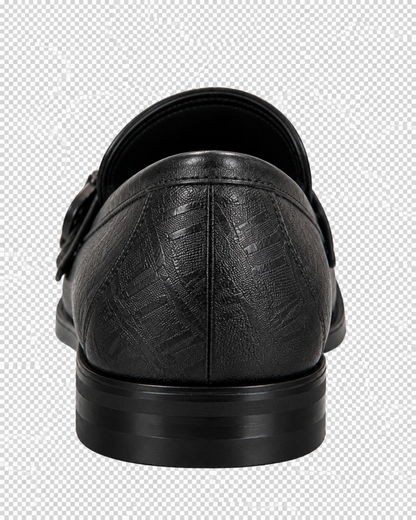 Ferragamo Caspian Printed Gancio Leather Loafers